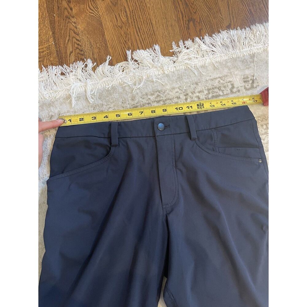 Mens Lululemon ABC Classic Fit Pant Navy Size 34. 28” Inseam - Picture 4 of 7